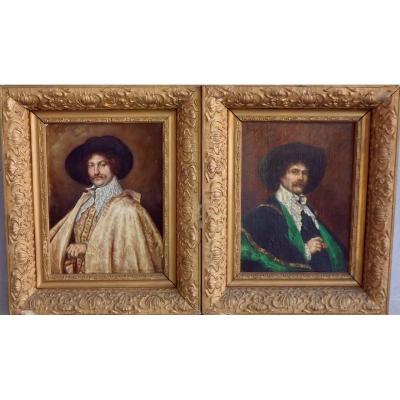 Pair Of Nineteenth Portraits