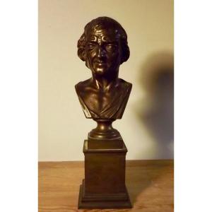 19th Century Bust Of Voltaire