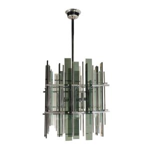 Large Italian Chandelier From The 70s