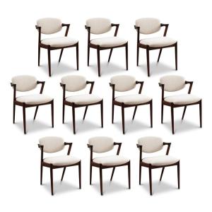 10 Scandinavian Rosewood Chairs