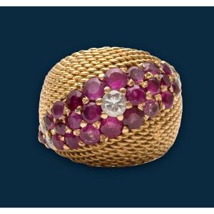 Ardent Désir Yellow Gold Vintage Ring