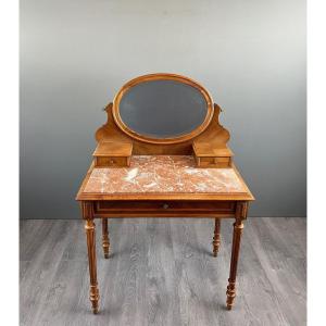Louis XVI Style Dressing Table, Late 19th Century