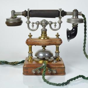 L. M. Ericsson Bc 2000 Telephone Made In 1900 Designed As Old Times Book Press