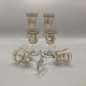 Baccarat - Set Of 6 Toscane Glasses