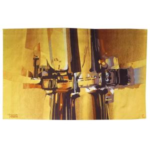 André Borderie - Wind Of Sand - Aubusson Tapestry