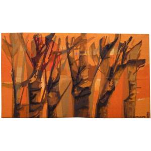 René Fumeron - Setting Sun - Aubusson Tapestry