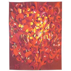 Pierre Goffinet - Autumn Bouquet - Aubusson Tapestry