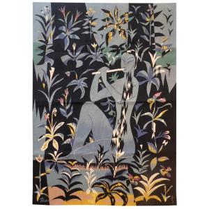 Etienne Poirier - Serenade To The Moon - Aubusson Tapestry