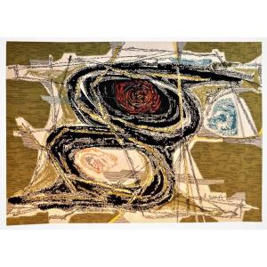 Mathieu Matégot - Santa Barbara - Aubusson Tapestry