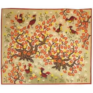 Henri Ilhe - The Golden Fruits - Aubusson Tapestry