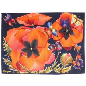 Edmond Dubrunfaut - Flowers - Tapestry