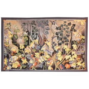 Elie Maingonnat - The Owl - Aubusson Tapestry