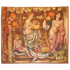 Pierre Dubreuil - Vendémiaire - Tapestry
