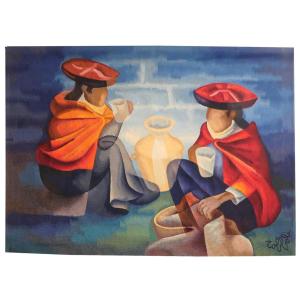 Louis Toffoli - Merchants - Aubusson Tapestry