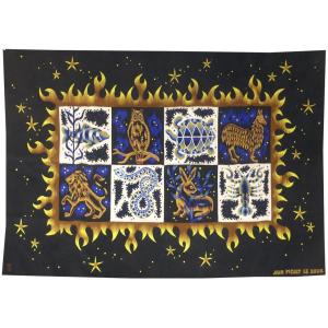 Jean Picart Le Doux - Procession Of Orpheus - Aubusson Tapestry