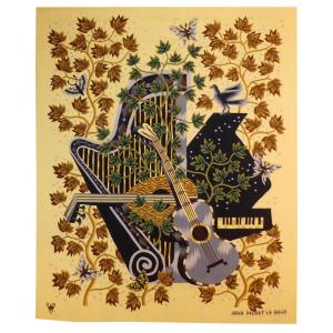 Jean Picart Le Doux - Concerto - Aubusson Tapestry