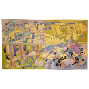 Pierre Théron - The Seasons - Aubusson Tapestry