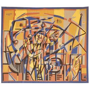 Jean Le Moal - The Fruit Harvest - Aubusson Tapestry