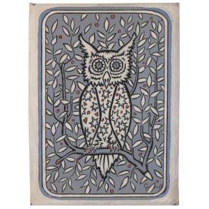 Elie Grekoff - Owl - Tapestry Model