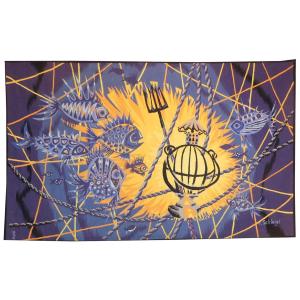 Fernand Schlegel - Le Lamparo - Aubusson Tapestry