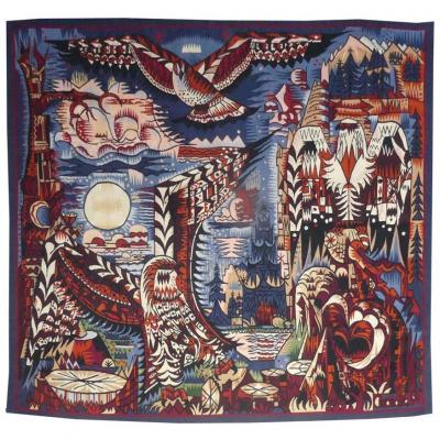 Marcel Gromaire - Birds Of Prey - Aubusson Tapestry