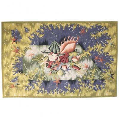 Jean Picart Le Doux - Les Petites Algues - Aubusson Tapestry