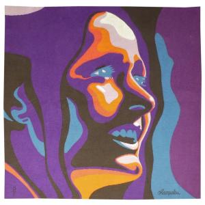 Hélène Champaloux - Portrait - Aubusson Tapestry