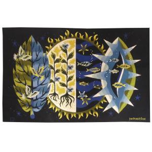 Jean Picart Le Doux - The Sea And The Land II - Aubusson Tapestry