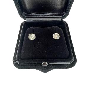 Pair Of Diamond Stud Earrings