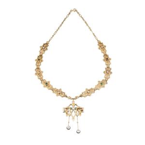 Transformable Jewelry In Gold, Emeralds And Diamonds 