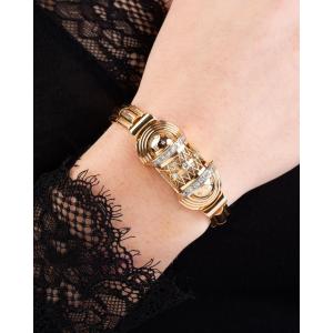 Ebel Jewelry Watch In Gold And Diamonds 