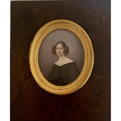 Haudeville: Miniature Of Madame Lecomte