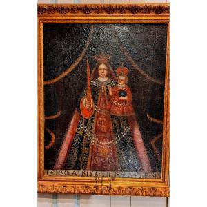 Virgin And Child From Cuzco (peru) | 18th Century