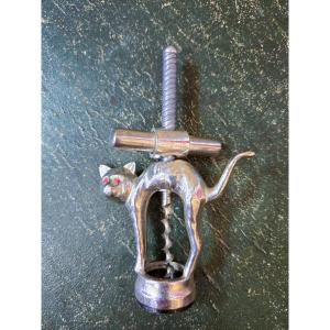 Arched Cat Corkscrew Circa 1930-1950