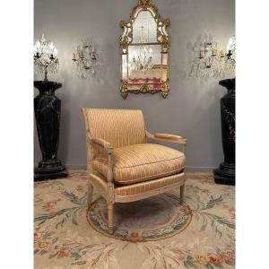 Marquise In Lacquered Wood Directoire Period Around 1790