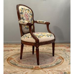 Nadal Jean-rené, Louis XVI Cabriolet Armchair