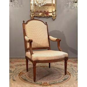 Large Louis XVI Period Armchair Circa 1780