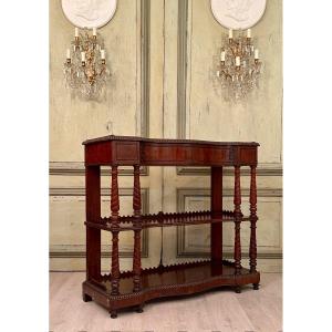 Napoleon III Mahogany Planter Circa 1870