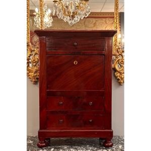Child's Secretary In Mahogany, Restoration Period Circa 1820