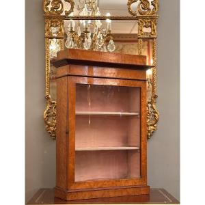 Small Display Case In Maple From The Charles X Period, Circa 1820