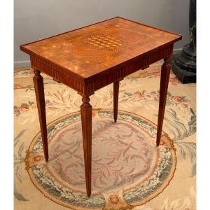 Louis XVI Period Marquetry Writing Table, Circa 1780