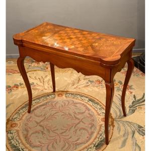Louis XV Period Walnut Games Table Circa 1750