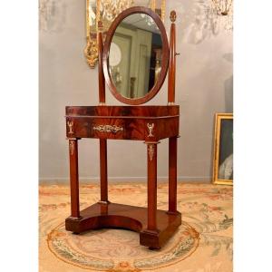 Small Dressing Table For Young Girl Empire Period 19th Century