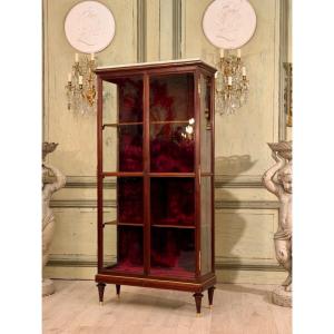 Mahogany Display Cabinet, Louis XVI Period, Circa 1780