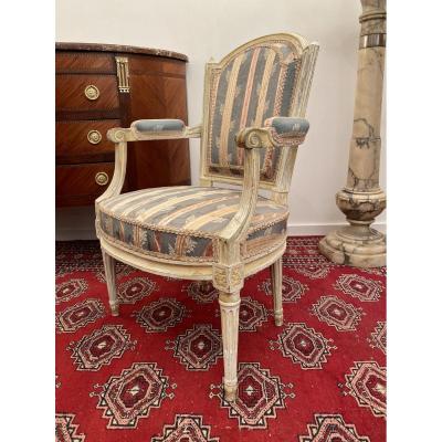 Louis XVI Period Armchair Delaunay 18th Century