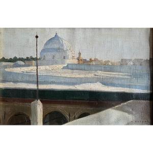 "tunis, The Great Mosque" By Pierre Bodard Prix De Rome 1909