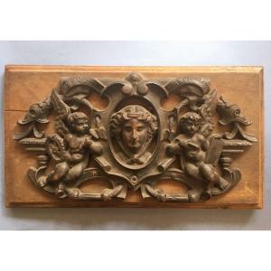 Cast Iron Plaque On The Theme Of Industrial Art - Decorative Art  1925
