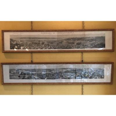 Heliogravures Panorama Of Constantinople XIXth Century 1873