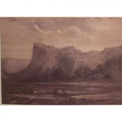 Gustave Dore (1832-1883) Mountain Lanscape