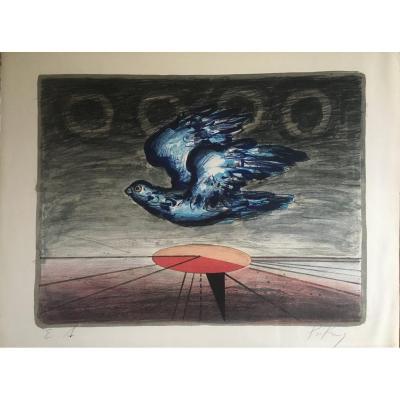 Franz Priking (1929-1979)   Print  "bird"